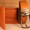 Brown Belt and wallet combo