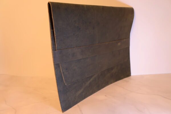 Vintage dark leather sleeve suitable for 13.2 inch
