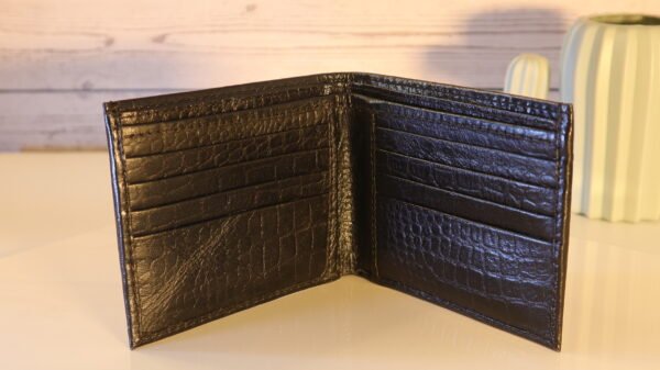 Leather Wallet (Black) - Image 2