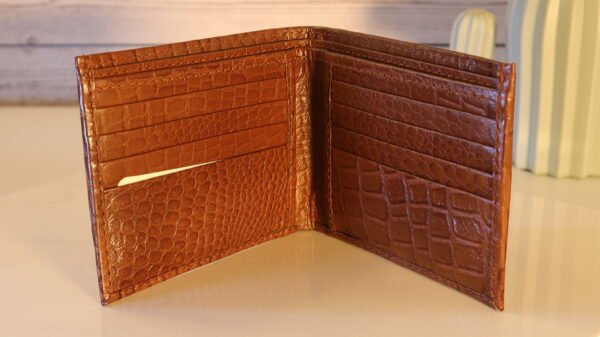 Leather Wallet (Brown) - Image 2