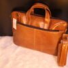 Leather laptop Bag
