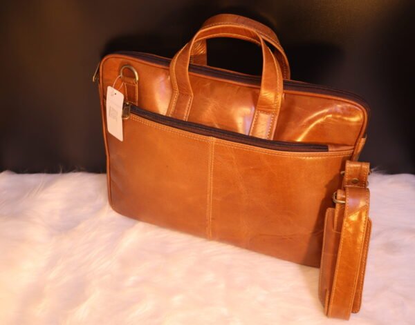 Leather laptop Bag