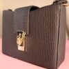PU black sling bag