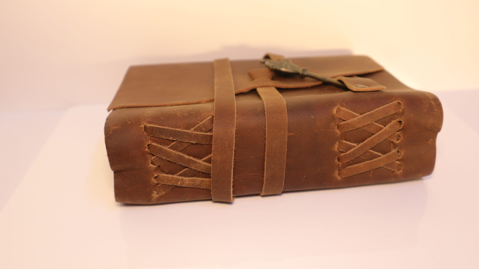 Vintage Journal with Elegant Coffee Mug and Pen - Image 3