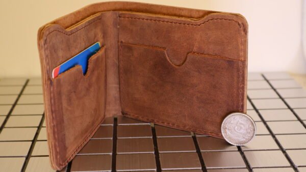 Leather Wallet (Vintage Brown) - Image 2
