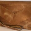Leather women clutch