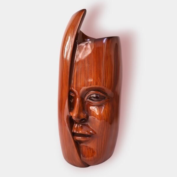 Side Face Design Vase - Image 6