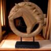 Finely crafted horse head statue for decoration. Perfect for gifting, home decoration.