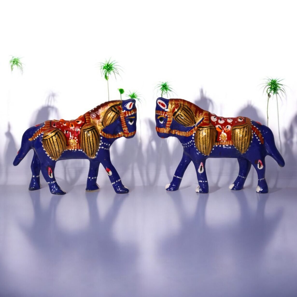 Minakari Horse Set