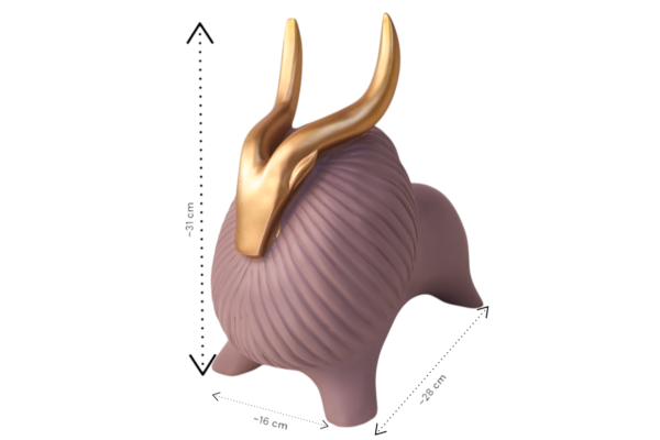 Polyresin Yak Showpiece - Image 2