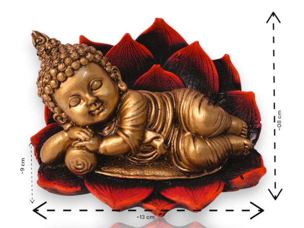 Shishu Buddha Sleeping on Lotus - Image 2