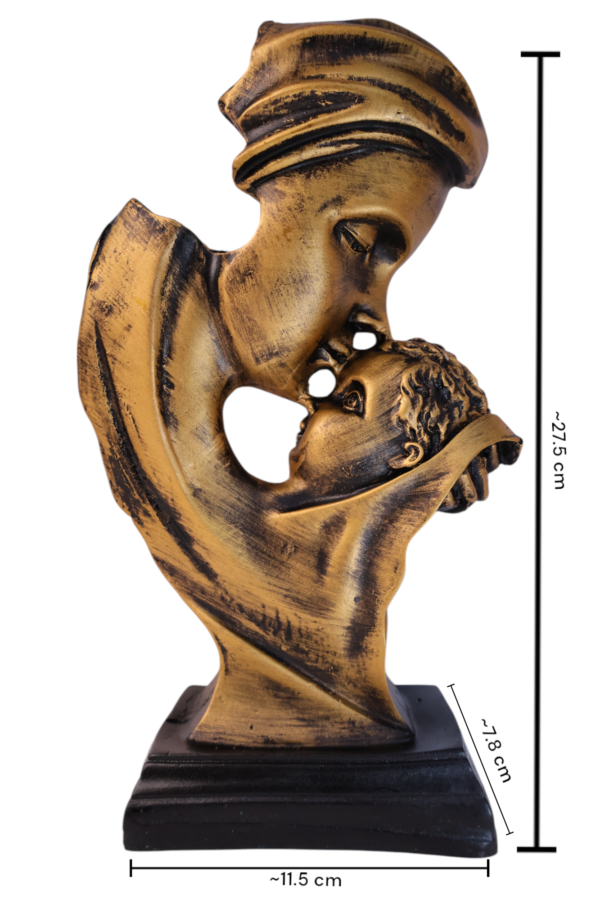 Abstract Mother & Baby Sculpture - Image 2