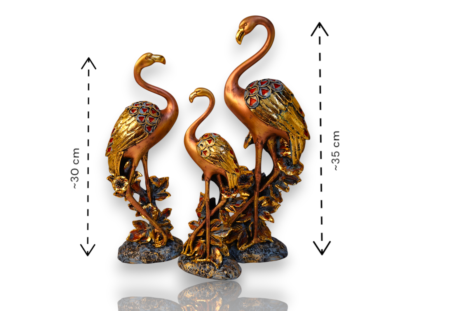 Crane Family (Gold leafing) - Image 3