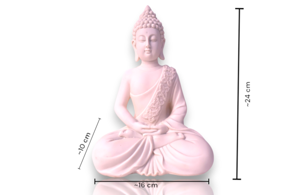 Buddha Statue (White) - Image 2