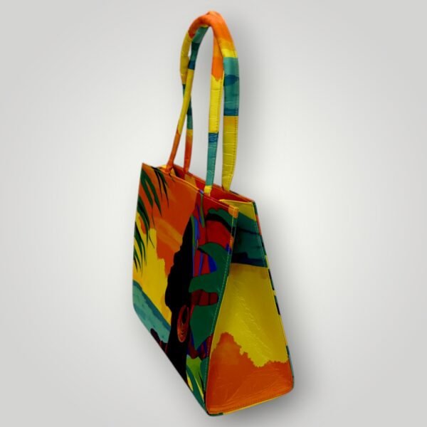 Vibrant African-Inspired Ladies Tote Bag – A Bold Statement Piece - Image 3