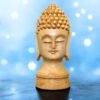 Solid Wood Buddha HEAD