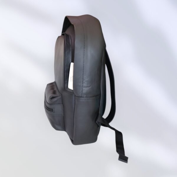 Premium Leather Laptop Backpack