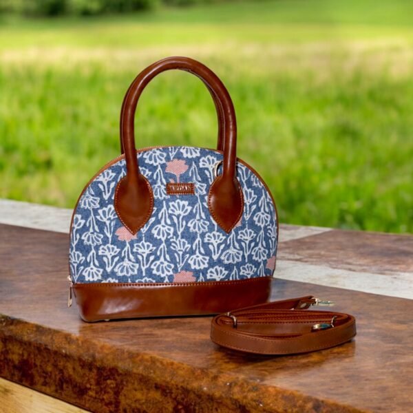 Bohemian Blue Handbag along with Sling for Girls & Women