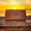 Classic Genuine Leather Ladies Clutch Bag