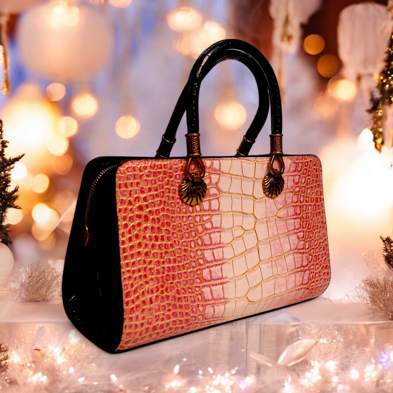 Elegant Pink Handbag - Image 3