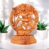 Wooden Nataraj Statue – The Cosmic Dance of Shiva. This statue is carved out from single piece of wood.