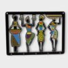 MDF key Hanger with African theme